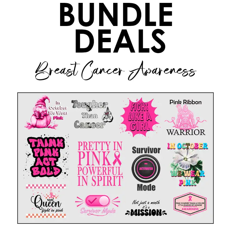 Bundle Deals Breast Cancer Awareness - Bundle 107