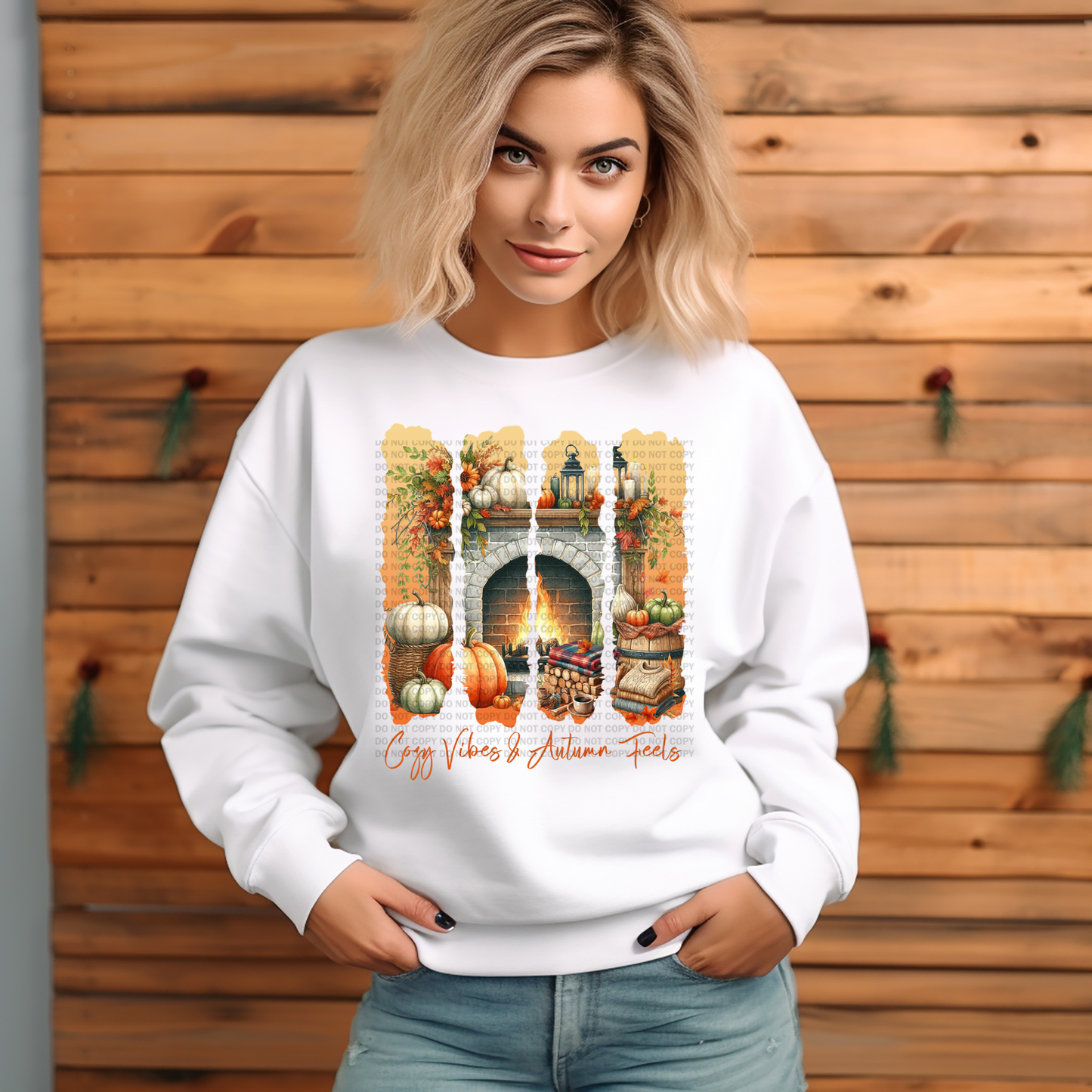 Cozy Vibes & Autumn Feels Brushstroke