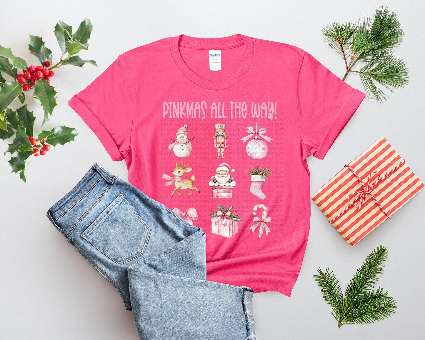 Pinkmas All The Way Grid