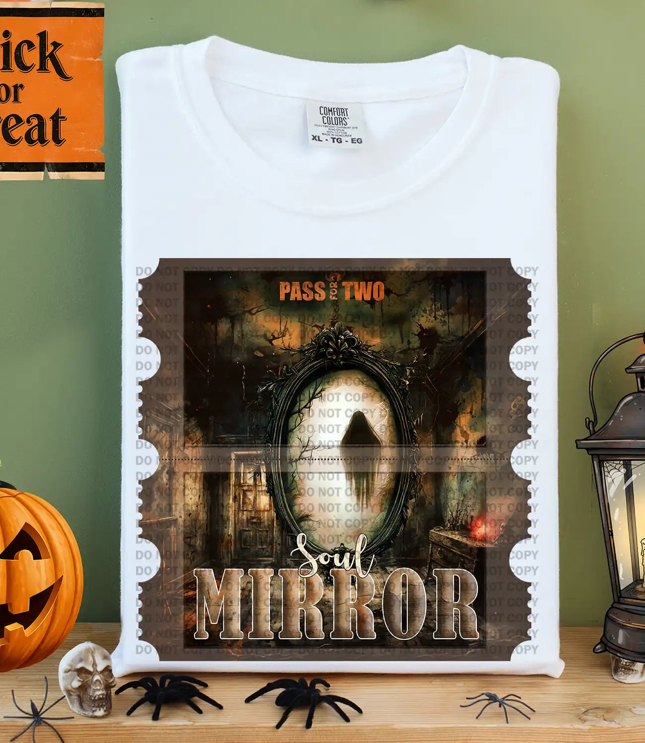 Pass For Two You And Soul Mirror Halloween Ticket