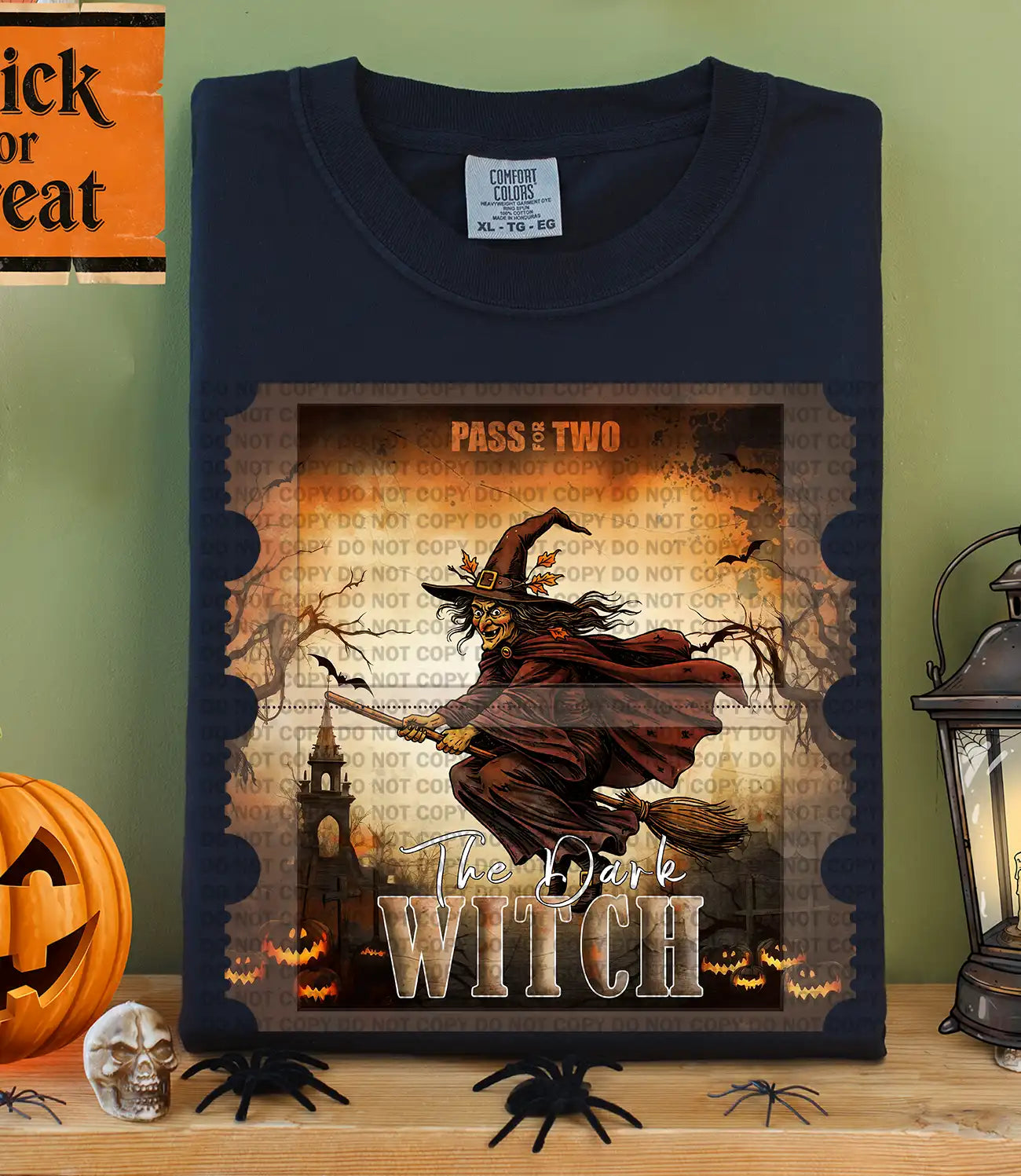 Pass For Two You And The Dark Witch Halloween Ticket