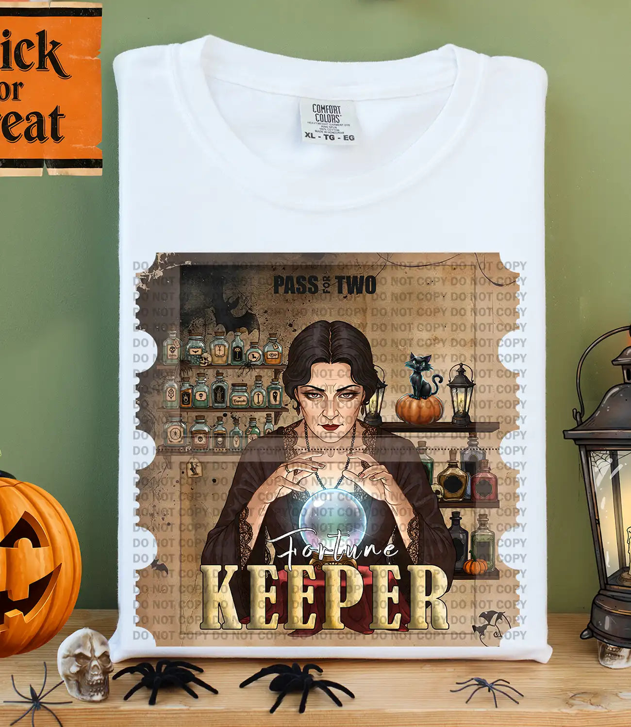 Pass For Two You And Fortune Keeper Halloween Ticket