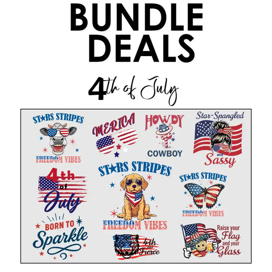 Bundle Deals 4th Of July Patriotic - Bundle 104