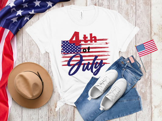 4th Of July USA Flag