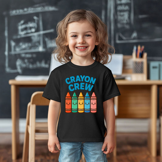 Crayon Crew Playfulness Blue Font