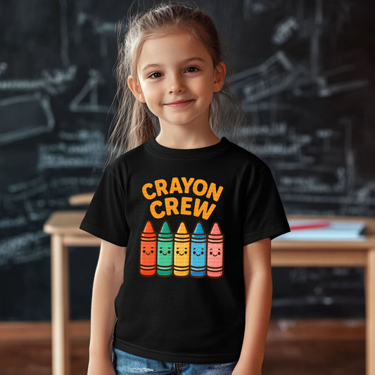 Crayon Crew Playfulness Orange Font