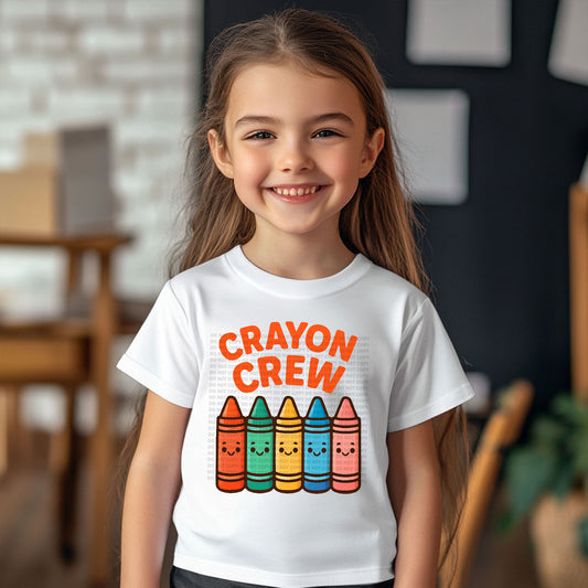 Crayon Crew Playfulness Red Font