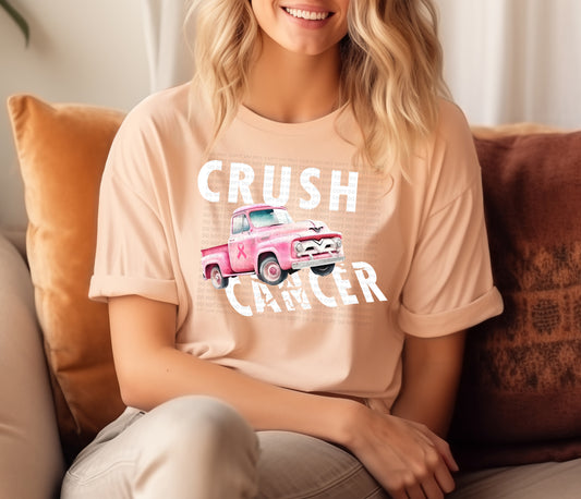 Crush Cancer Pink Truck
