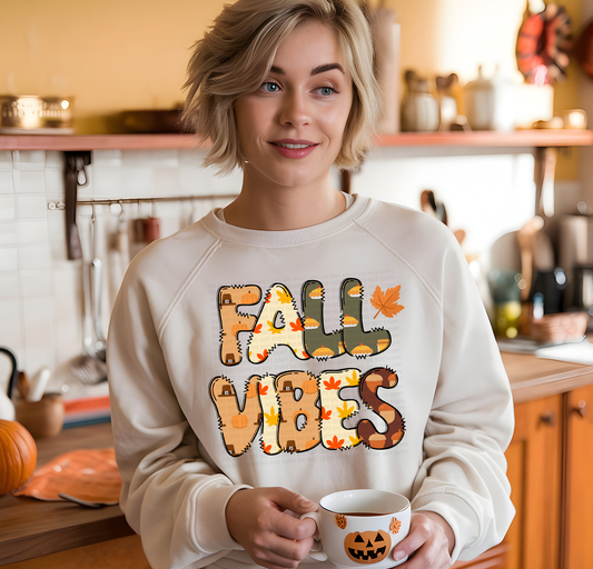 Fall Vibes Leaves Filled