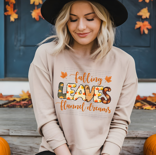 Falling Leaves Flannel Dreams