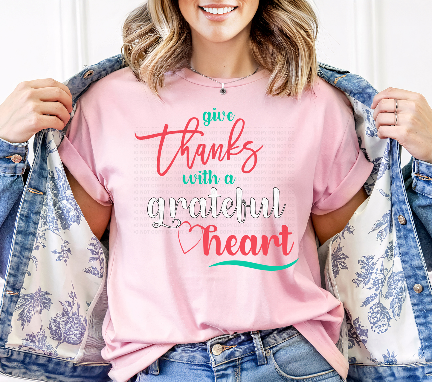 Give Thanks With A Grateful Heart Typography