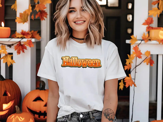 Halloween Gradient Multi Color Offset