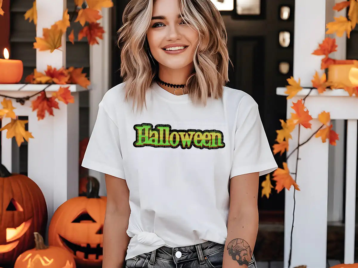Halloween Green Gradient