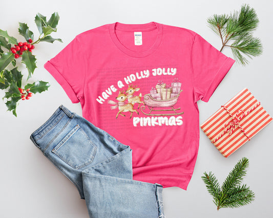 Have A Holly Jolly Pinkmas Sleigh