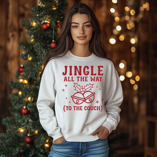 Jingle All The Way To The Couch - Red