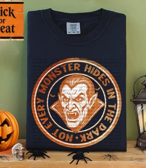 Not Every Monster Hides In The Dark - Colored Vampire