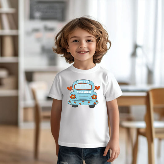 Ready To Rule The School Blue Bus