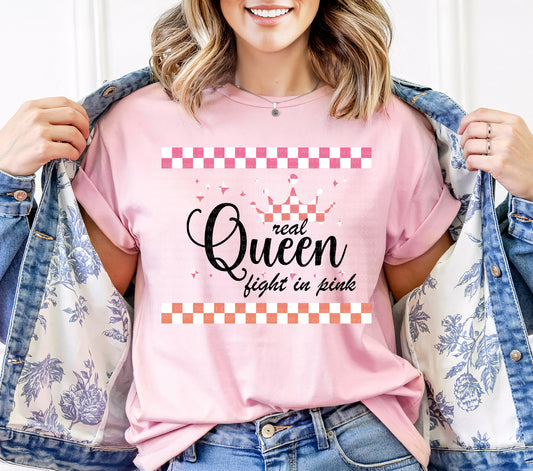 Real Queen Fight In Pink Crown