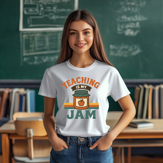 Teaching Is My Jam Retro