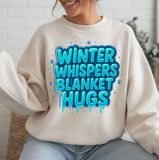 Winter Whispers Blanket Hugs