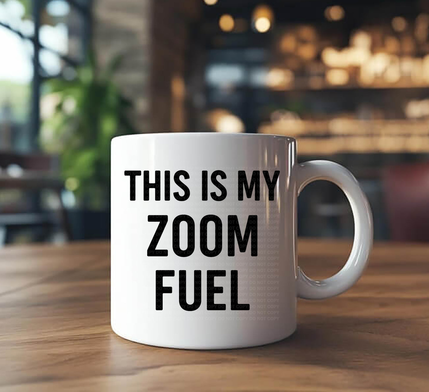This Is My Zoom Fuel Inspiration Black - Mug Design