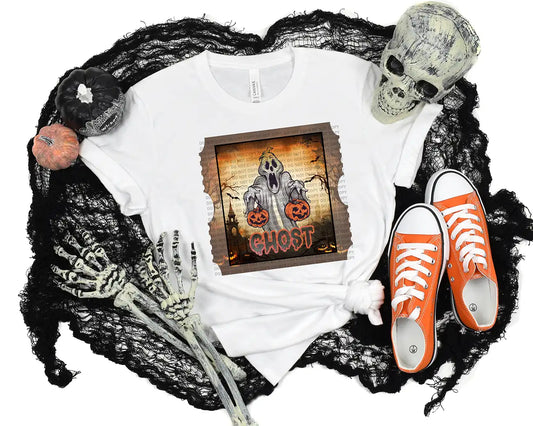 Ghost Halloween Ticket