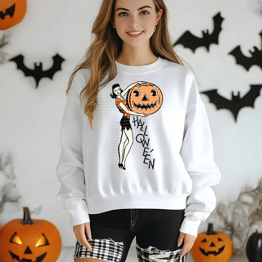 Halloween Lady Full Color